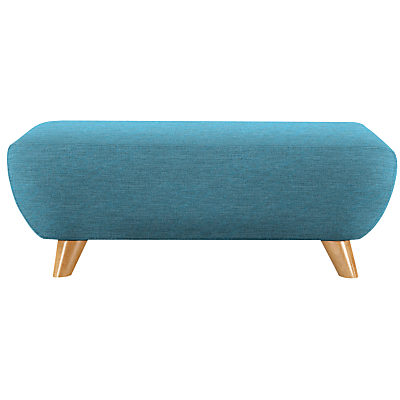 G Plan Vintage The Sixty Seven Footstool Fleck Blue